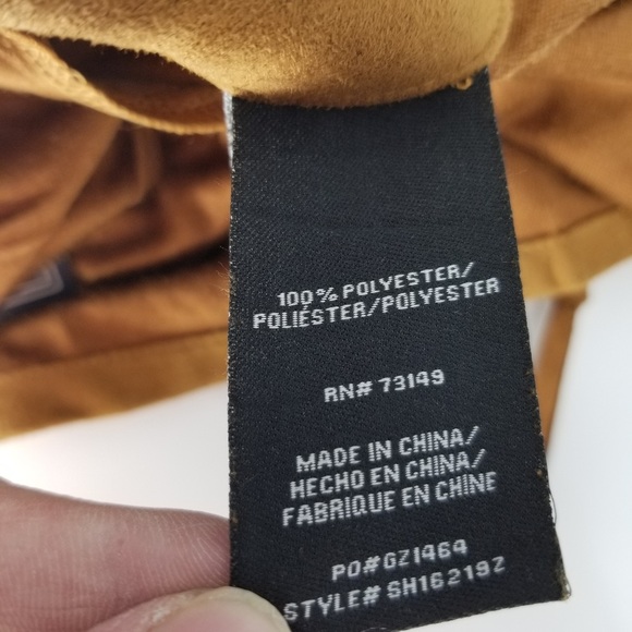 NWT Boom Boom Jean Faux Suede Shorts Size 9 - Picture 6 of 8